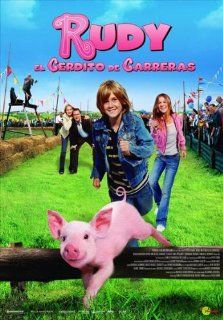 Rudy: The Return of the Racing Pig Movie Poster (27 x 40 Inches   69cm x 102cm) (2007) Spanish  (Sebastian Koch)(Sophie von Kessel)(Maurice Teichert)(Sina Richardt)(Dominique Horwitz)(Andreas Schmidt)   Prints