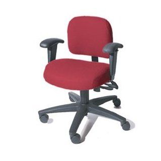 DSS SomaComfort Chair, Low Back with Small Seat, Armless (Black): Health & Personal Care