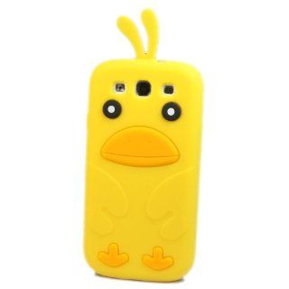 Wall  Lovely 3D Birds Silicone Soft Skin Case Cover for Samsung Galaxy S 3 III S3 I9300 Yellow: Cell Phones & Accessories