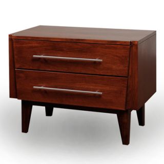 JS@home Green Bay Road 2 Drawer Nightstand GB120 Size: 24, Finish: Chicago