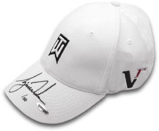 Tiger Woods Hand Signed Autographed TW White Hat Limited Edition #/50 Upper Deck Authenticated UDA at 's Sports Collectibles Store