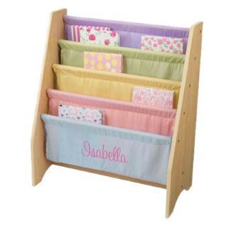 Kidkraft Kids Bookcase: Kidkraft Pastel Sling Bookshelf   Pink Isabella