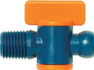 Loc Line Coolant Hose Component, Acetal Copolymer, Valve, 1/4" Hose ID, 1/4" NPT Male, 100 PSI (Pack of 2): Cutting Tool Coolants: Industrial & Scientific