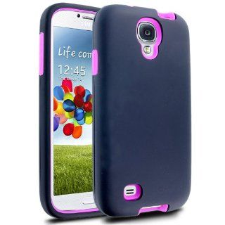 Rapture Elite Case for Samsung Galaxy S 4 SGH I337 / SPH L720 / SGH M919 / SCH R970 / SCH I545 / SCH R970C / GT I9505   Black / Hot Pink: Cell Phones & Accessories