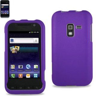 Reiko RPC10 SAMR920PP Slim and Durable Rubberized Protective Case for Samsung Galaxy Attain 4G R920   Retail Packaging   Purple: Cell Phones & Accessories