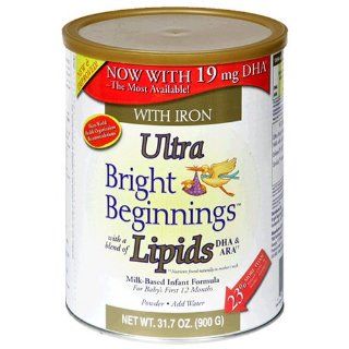 Bright Beginnings Milk Based Infant Formula with Iron and DHA, Case Pack, Six   31.7 Ounce Cans (190.2 Ounces) powder: Health & Personal Care