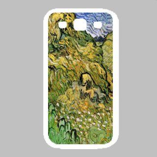 Field With Wheat Stacks By Vincent Van Gogh White Samsung Galaxy S3 Case: Cell Phones & Accessories
