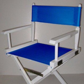 Director Chair Cover Kit Color: Royal Blue   Prints