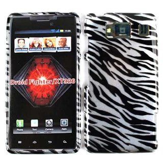 Motorola Droid RAZR HD XT926 Transparent Black White Zebra Case Cover Protector: Cell Phones & Accessories