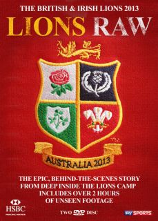 The British and Irish Lions Tour to Australia 2013: Lions Raw   Behind the Scenes Documentary      DVD