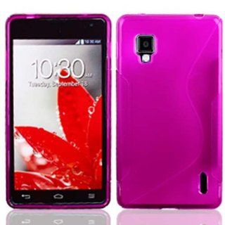 LG Eclipse 4G LTE / LS970 TPU Pro Case   2 Tone Frosted / Cl Purple: Cell Phones & Accessories