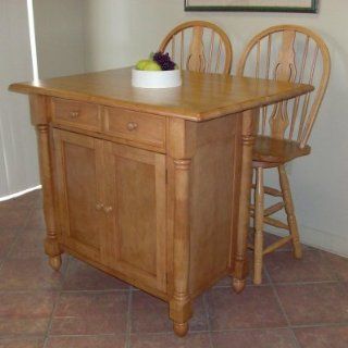 Shop Sunset Trading Drop Leaf Kitchen Island at the  Furniture Store. Find the latest styles with the lowest prices from Sunset Trading