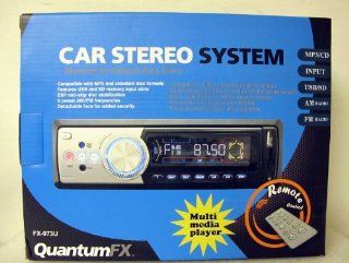 Quantum FX 973U MP3/ CD/ Input/ USB/ SD/ AM/ FM Car Receiver: Automotive