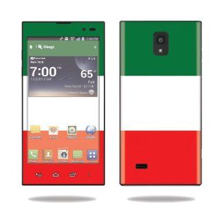 MightySkins Protective Vinyl Skin Decal Cover for LG Spectrum 2 Cell Phone Sticker Skins Italian Flag: Computers & Accessories