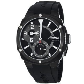 Alpina Adventure Avalanche Extreme Manufacture Regulator Men's Automatic Black PVD Watch AL 950LBG4FBAE6 at  Men's Watch store.