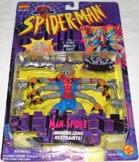 Man Spider with Immobilizing Restraints 1994 Spider Man Animated Series Toys & Games