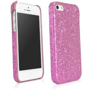 BoxWave Glamour & Glitz iPhone 5s / 5 Case   Pretty, Sparkly Glitter Case, Colorful Girly Sparkle Cover for Your Apple iPhone 5s / 5   Apple iPhone 5s / 5 Cases and Covers (Princess Pink): Cell Phones & Accessories