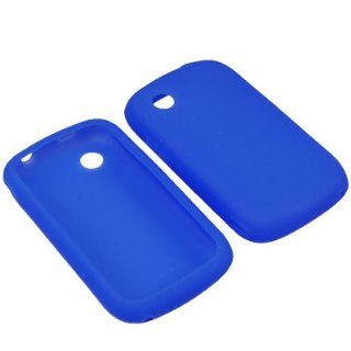 BLUE Silicone Gel Soft Skin Case Cover For ZTE AVAIL Z990 (AT&T): Cell Phones & Accessories