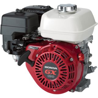 Honda Horizontal OHV Engine with 6:1 Gear Reduction — 118cc, GX Series, 3/4in. x 2 3/64in. Shaft, Model# GX120UT2HX2  20cc   120cc Honda Horizontal Engines
