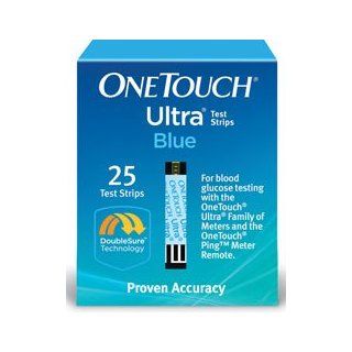 PT# 020 994 PT# # 020 994  Strips Test OneTouch Ultra 2 Blue Glucose 25/Bx by, Lifescan: Health & Personal Care
