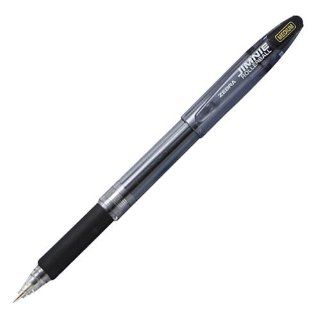 Zebra Pen Jimnie Gel Stick Roller Ball Pen, Black Ink, Medium, 0.70mm, 12 per Pack (44110) : Rollerball Pens : Office Products