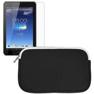 BIRUGEAR Neoprene Sleeve Zipper Storage Case with Screen Protector for Asus MeMO Pad HD 7 ME173X / ME173   7'' Android Tablet: Computers & Accessories