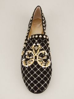 Giuseppe Zanotti Design Embellished Slippers   Biondini Paris