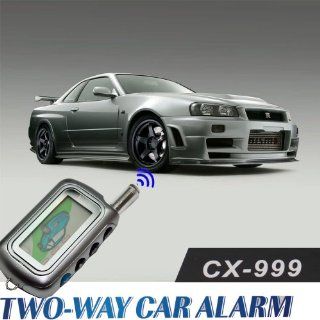Carvox CX 999 two way Auto Motor Alarm with remote engine starter : Vehicle Remote Start : Car Electronics