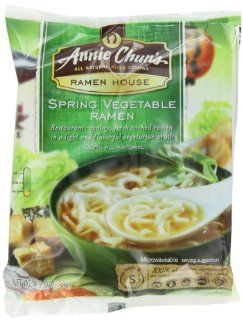 Annie Chun's Spring Vegetable Ramen, 4.9 Ounce Pouches (pack of 12) : Ramen Noodles : Grocery & Gourmet Food