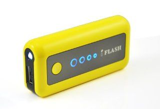 iFlash 5600mAh External Battery (AC Adapter Charger Included) Support iPad 1 / 2 / 3, iPhone 5 / 4S / 4, Google Android Phones, HTC EVO, LG, Samsung Galaxy S II III Note, BlackBerry Moblie Phones    (Yellow Color, Retail Package) : Camera Power Adapters : 