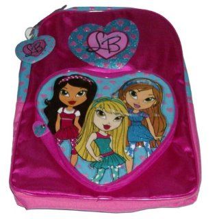 Pretty Pink Lil Bratz Backpack Glitter Travel Back Pack: Sports & Outdoors