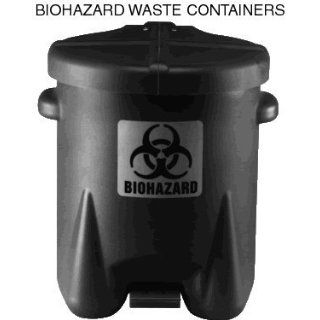 Biohazard waste containers (6 gal : Science Lab Biohazard Waste Containers: Industrial & Scientific
