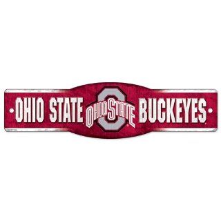 Ohio State Buckeyes Official NCAA 4"x17" Street Sign : Sports Fan Street Signs : Sports & Outdoors