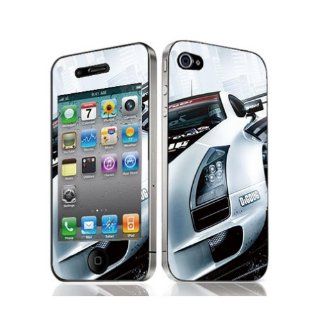 RACE Design Apple iPhone 4 ( iPhone 4G, iPhone 4th Generation) 16GB 32GB Vinyl Skin Decal Sticker Protector (Matte Finish)+ Free Screen Protector: Cell Phones & Accessories