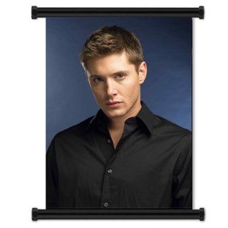 Jensen Ackles Hot Supernatural TV Show Star Fabric Wall Scroll Poster (16"x21") Inches : Prints : Everything Else