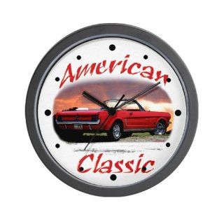 Shop Ford mustang Wall Clock at the  Home Dcor Store. Find the latest styles with the lowest prices from CafePress