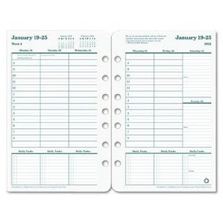 Original Dated Weekly/Monthly Planner Refill, Jan. Dec., 5 1/2 x 8 1/2, 2013 by FRANKLIN COVEY (Catalog Category: Calendars, Planners & Briefcases / Organizers) : Appointment Book And Planner Refills : Office Products