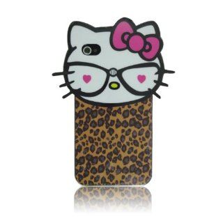 Cute Hello Kitty Style #004 (TPU) Flex Gel Case for Iphone 4 & 4S Cell Phones & Accessories