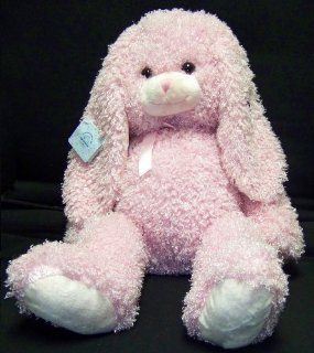 Large Plush Pink Bunny Rabbit Stuffed Animal Toy: Toys & Games