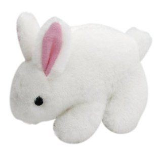 Multipet's Look Who's Talking Plush Talking Rabbit Dog Toy, 6 Inch  Pet Squeak Toys 