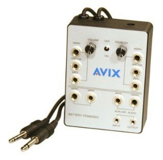 Avix A4000 Voice Activated 4 Way Aviation Intercom : Aviation Headsets And Intercoms : Electronics