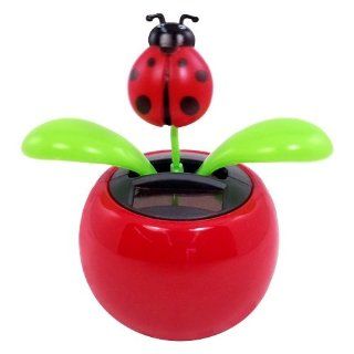 Solar Dancing Flower   Ladybug: Toys & Games