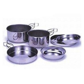 Snow Peak   Personal Cooker 3 Cookset : Camping Pots And Pans : Sports & Outdoors