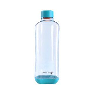 Design for Living Stackable Tritan Water Bottle, 32 Ounce, Morning Blue: Kitchen & Dining