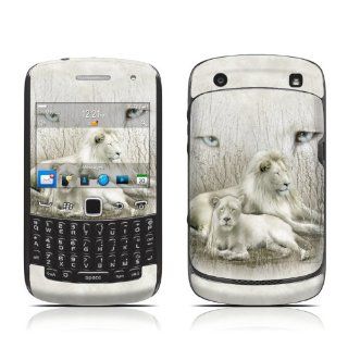 White Lion Design Protective Skin Decal Sticker for Blackberry Curve 9350 9360 9370 3G Cell Phone: Cell Phones & Accessories