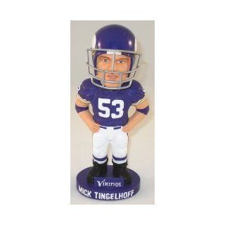 Mick Tingelhoff Minnesota Vikings Bobblehead Doll : Sports Fan Toy Figures : Sports & Outdoors