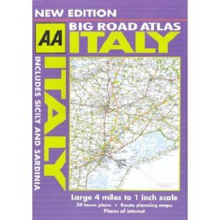 Big Road Atlas Italy (AA Atlases): Agostini: 9780749515270: Books