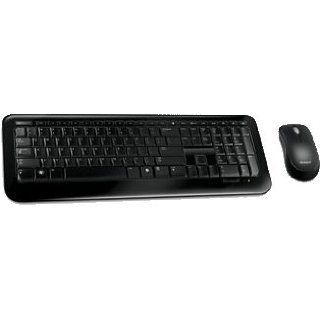 Black Microsoft Wireless Desktop 800 Keyboard and Mouse, 1000 DPI: Industrial & Scientific