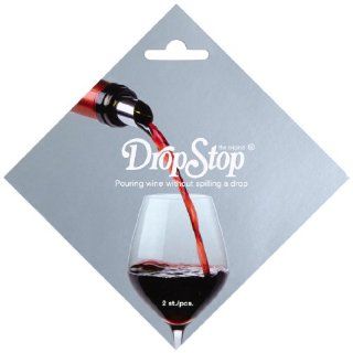 Drop Stop Wine Pour Spout in Bulk Packaging (2 Pack): Kitchen & Dining