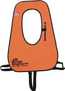 JoeDiver's Best Safety Orange XL Snorkeling Vest for the BIG GUY   Snorkel Vest   Best Price! : Diving Snorkel Vests : Sports & Outdoors